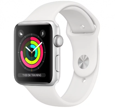 Watch Apple Series 3 42mm Sport Silver/White