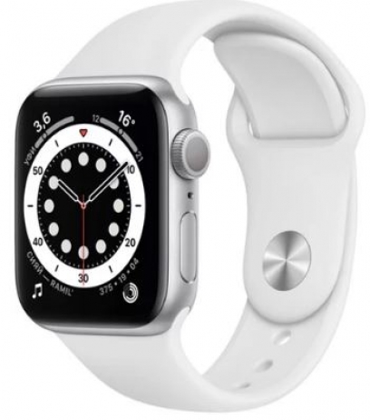 Apple Watch Series 7 41 mm Silver Aluminium