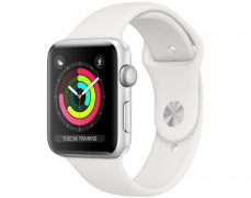 Watch Apple Series 3 38mm Sport Silver/White