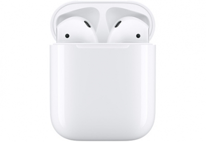 Беспроводные наушники Apple AirPods 2 в зарядном футляре